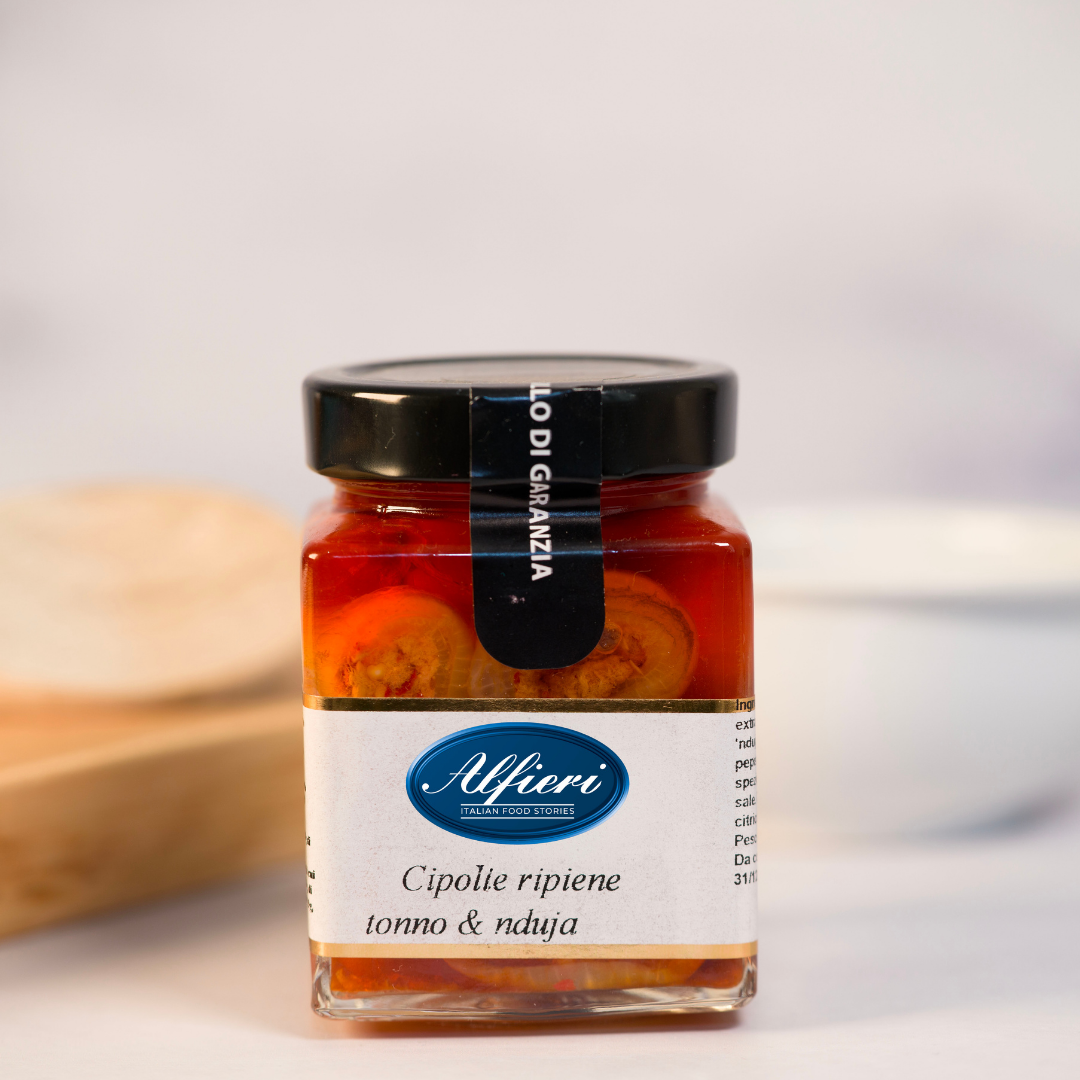 CIPOLLE RIPIENE TONNO E ‘NDUJA