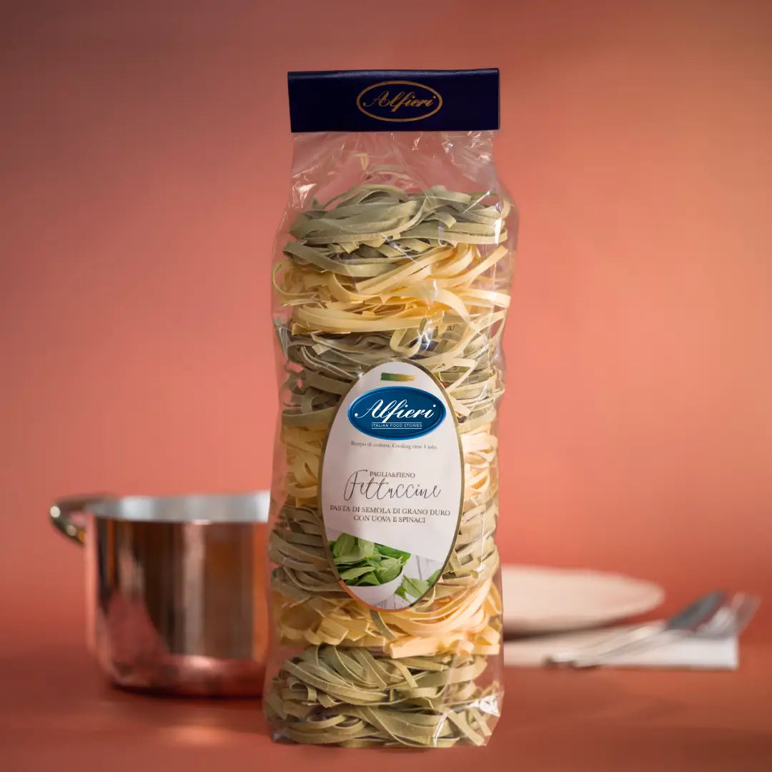 FETTUCCINE PAGLIA E FIENO