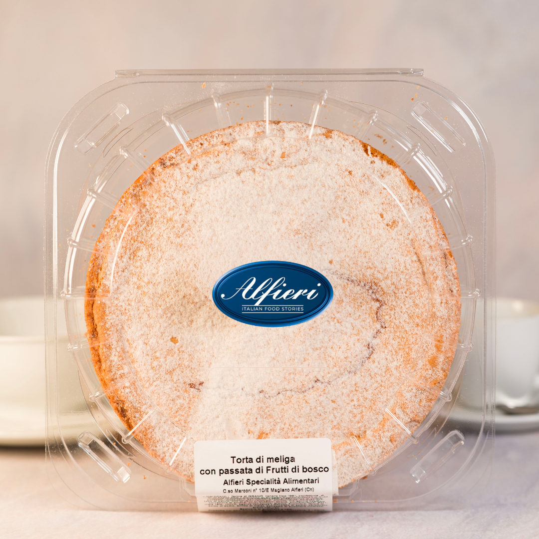 TORTA DI MELIGA AI FRUTTI DI BOSCO