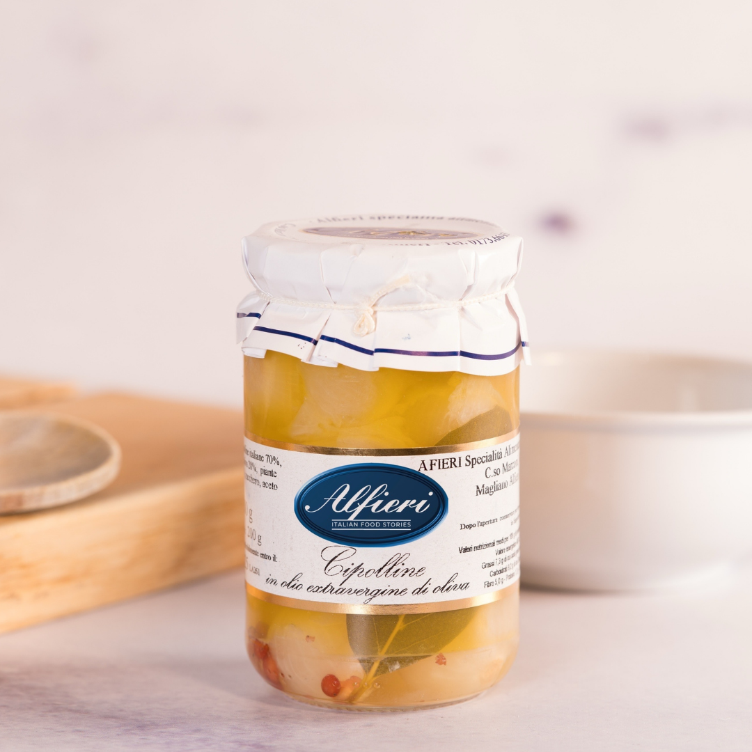 Cipolline in Olio EVO e Pepe