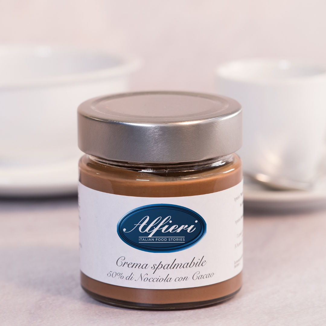 CREMA SPALMABILE ALLA NOCCIOLA CON CACAO 200 g