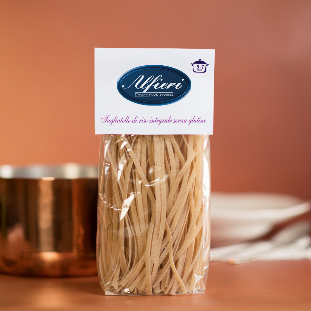 TAGLIATELLE DI RISO INTEGRALE SENZA GLUTINE 250 g