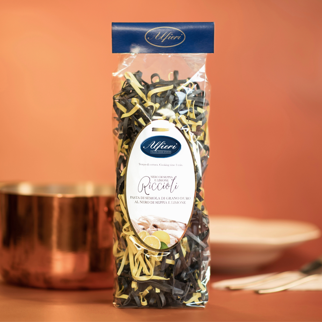 Riccioli Nero di Seppia e Limone
