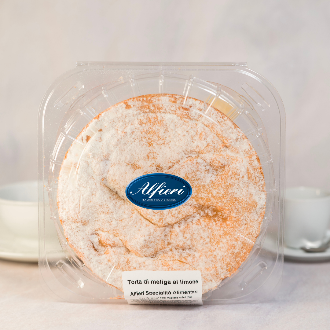 TORTA DI MELIGA AL LIMONE