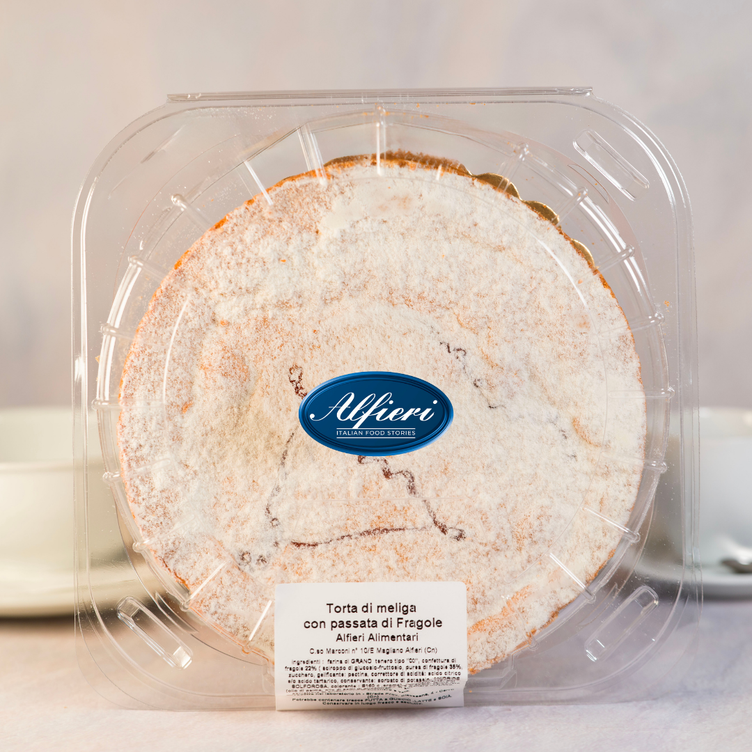 TORTA DI MELIGA ALLA FRAGOLA