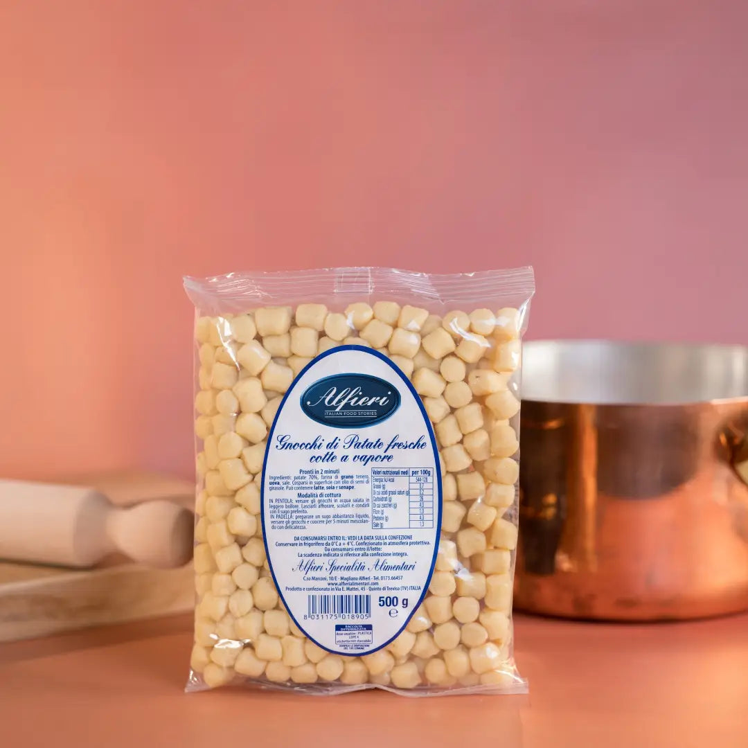 Gnocchetti di Patate Fresche Cotte a Vapore 500 g