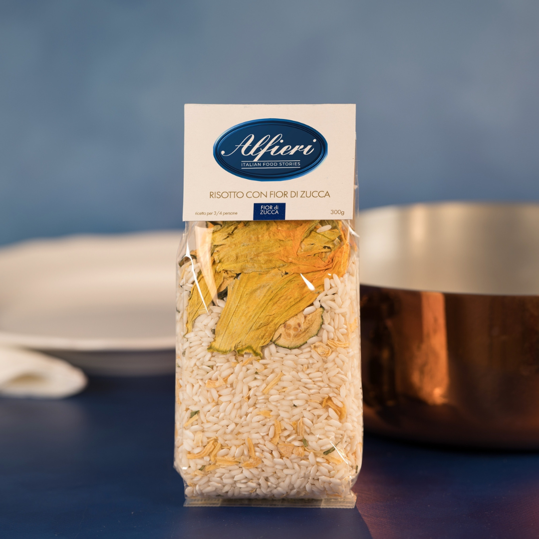 Risotto Extra con Fiori di Zucca